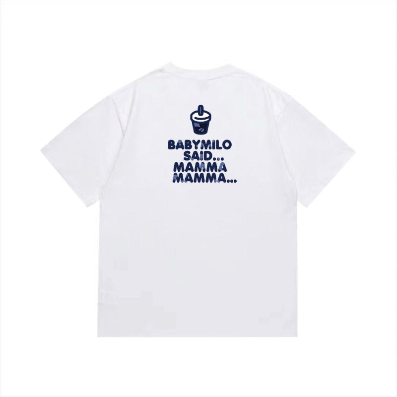 Bathing Shark and ape head print T Shirts NextBlock