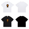 Bathing Shark and ape head print T Shirts NextBlock