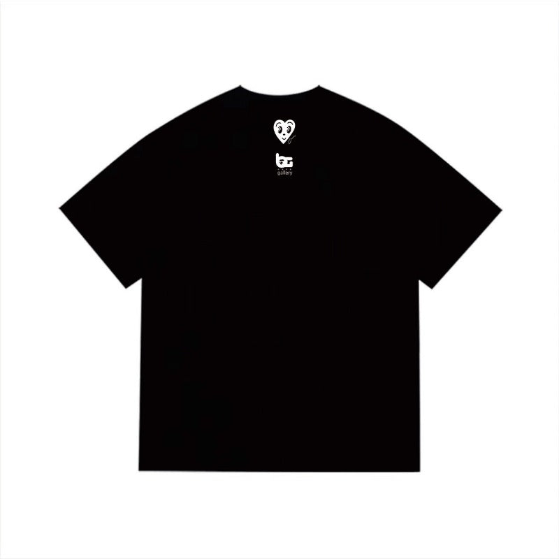 Bathing Shark and ape head print T Shirts NextBlock