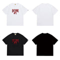 Bathing Shark and ape head print T Shirts NextBlock