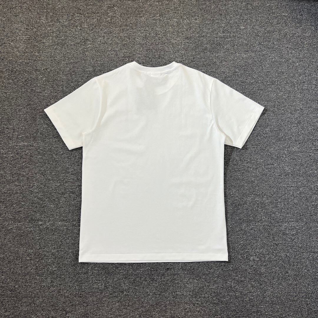 Bathing Shark and ape head print T-Shirt NextBlock