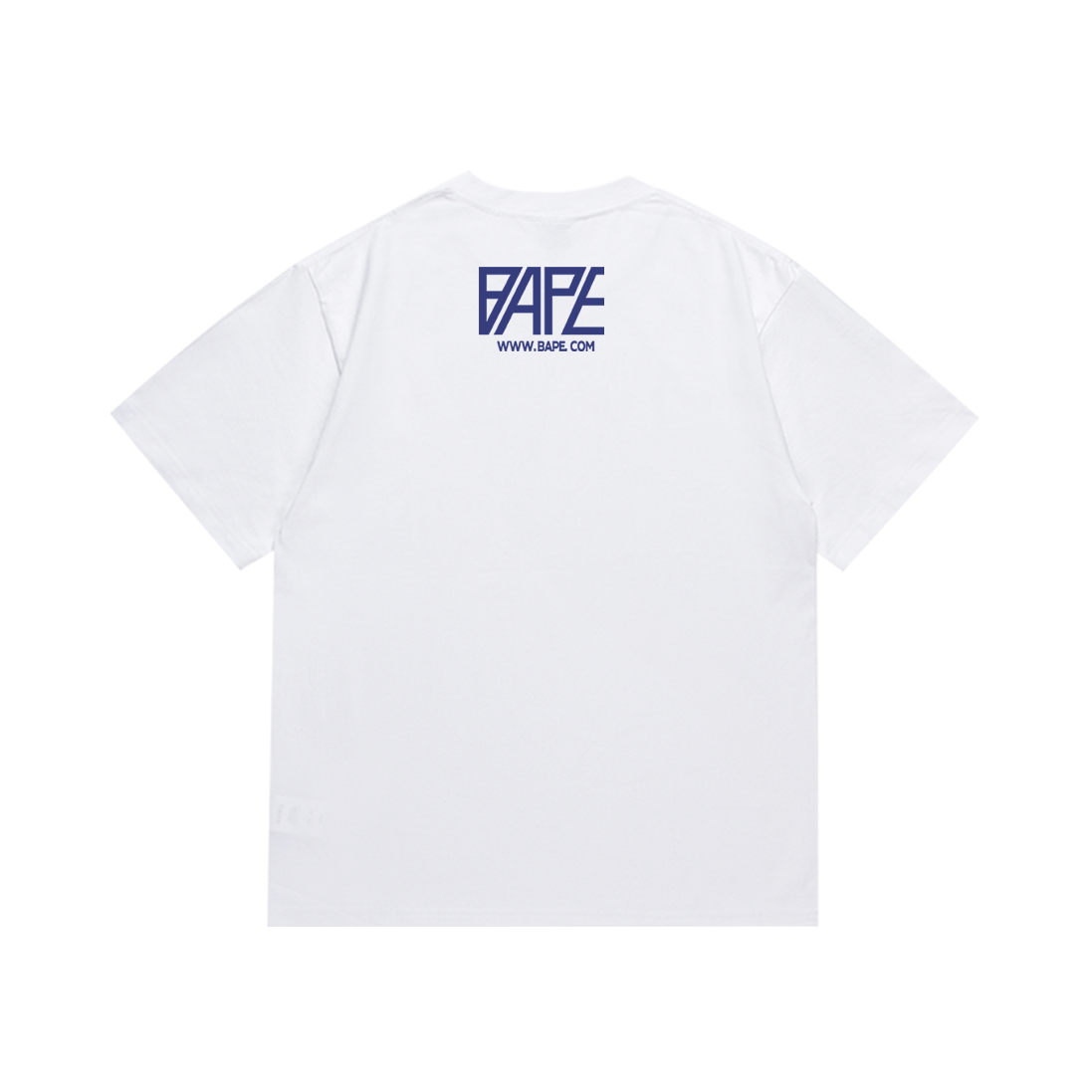 Bathing Shark and ape head print T-Shirt NextBlock