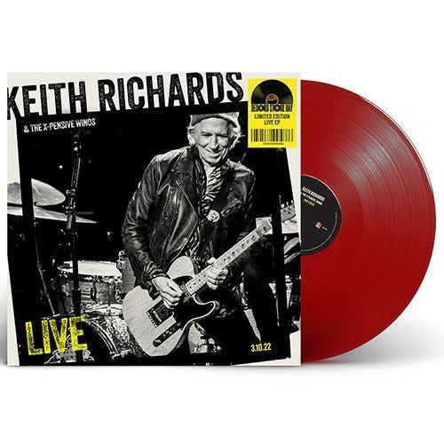 [RSD25] Keith Richards & The X-Pensive Winos - Live 3.10.22 (LP, red)