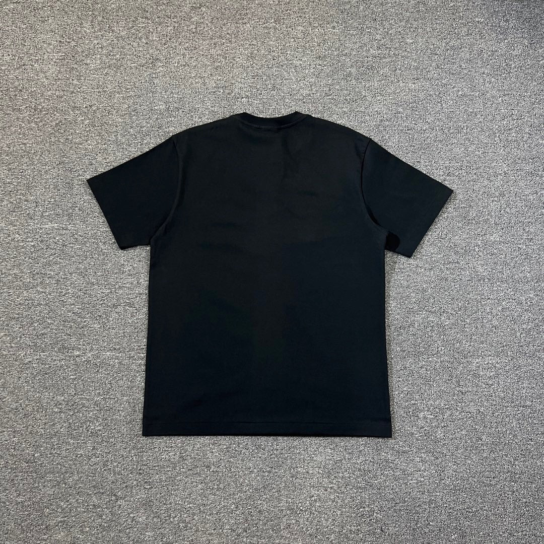 Bathing Shark and ape head print T-Shirt NextBlock