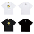 Bathing Shark and ape head print T Shirts NextBlock