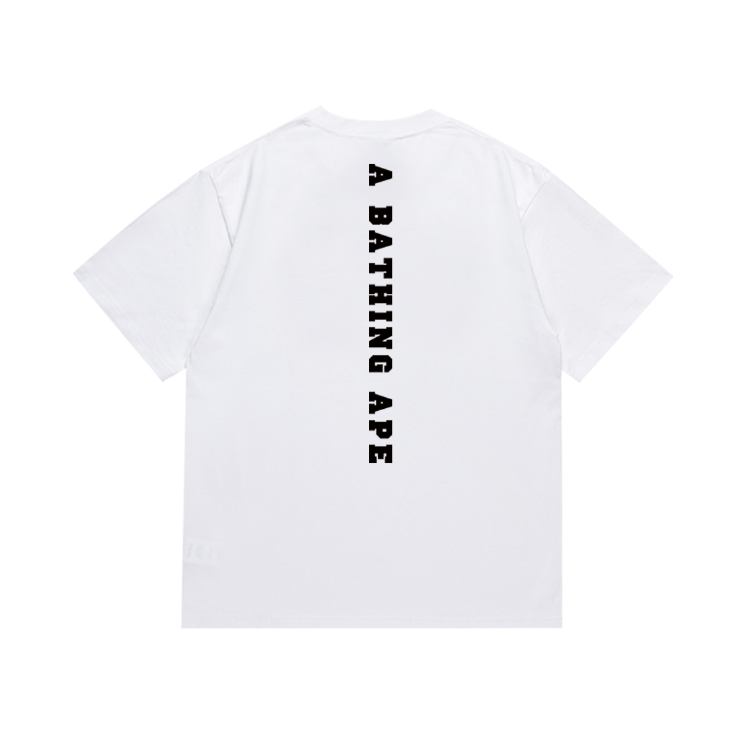 Bathing Shark and ape head print T-Shirt NextBlock