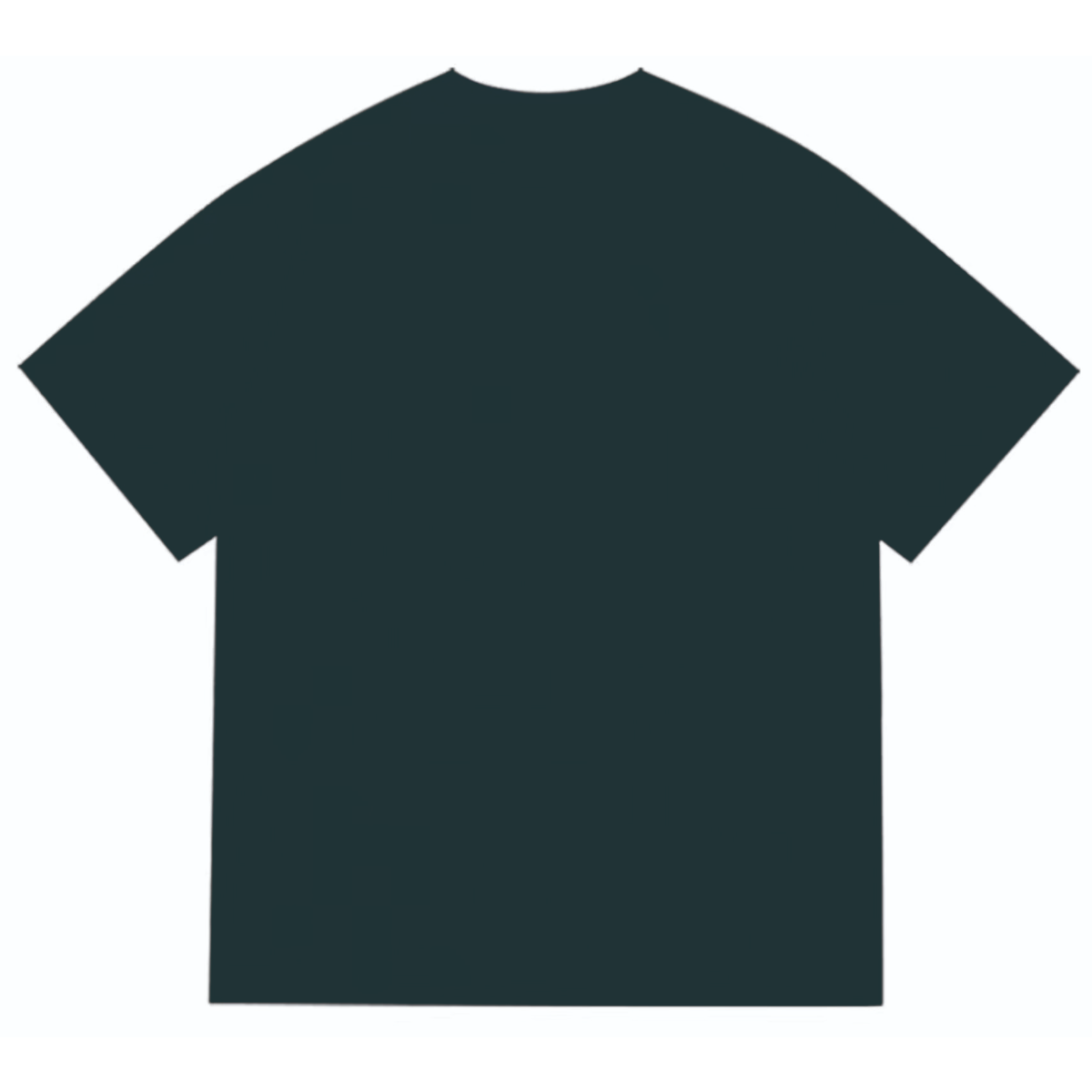 Bathing Shark and ape head print T-Shirt NextBlock