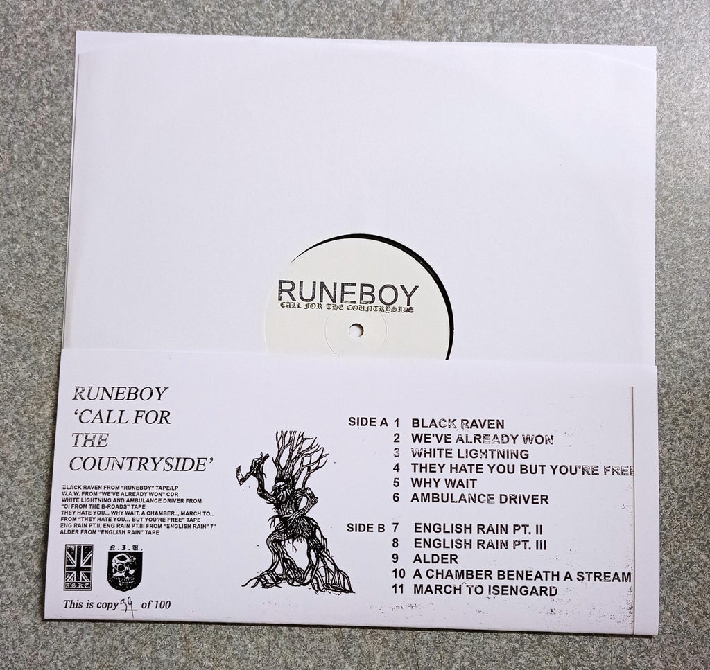 Runeboy - Call For The Countryside - English Edition (LP, limited edition)