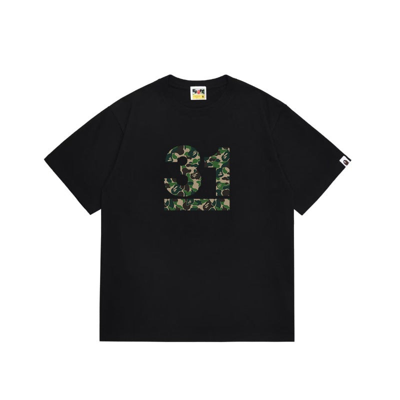 Bathing Shark and ape head print T Shirts NextBlock