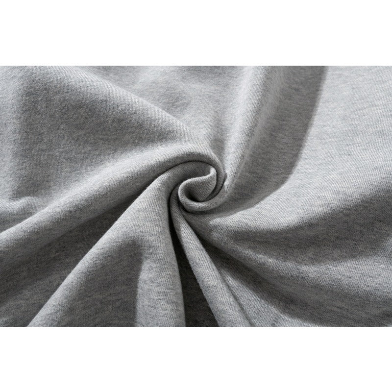 Bathing Shark and ape head print Hoodie Grey Pink Double Hood Cardigan Zip Hooded Fleece Shark NextBlock