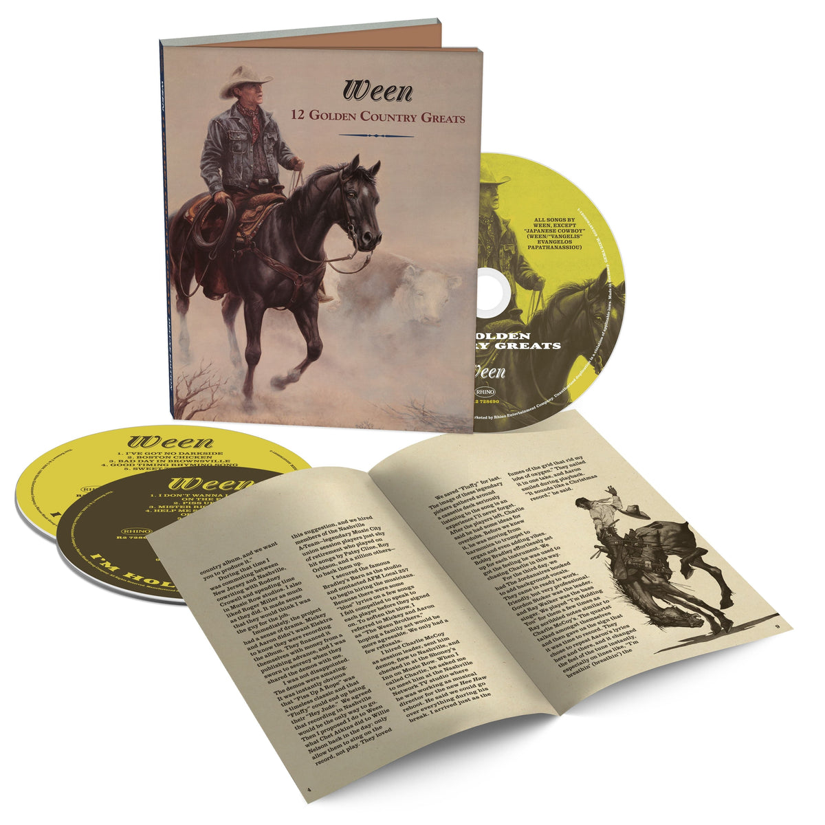 Ween - 12 Golden Country Greats (3xCD digibook, 30th anniversary edition)