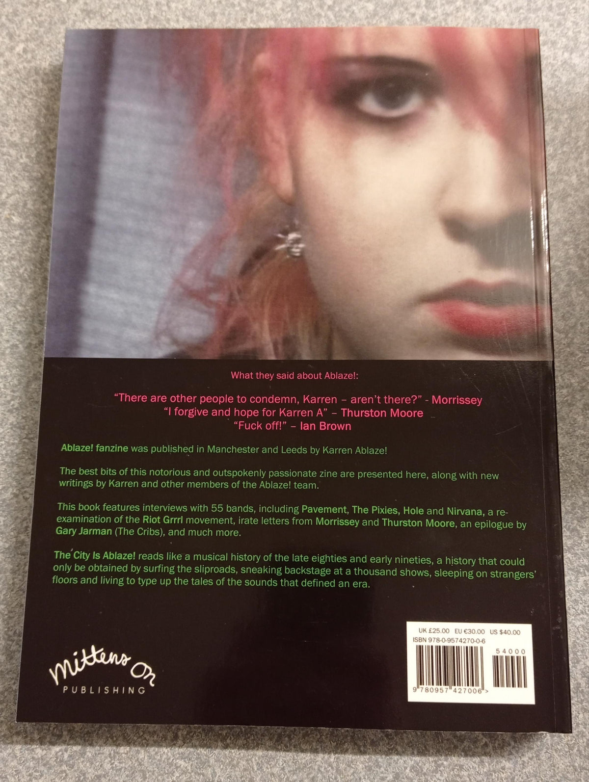 The City is Ablaze!: The Story of a Post-Punk Popzine, 1984-1994 (book)