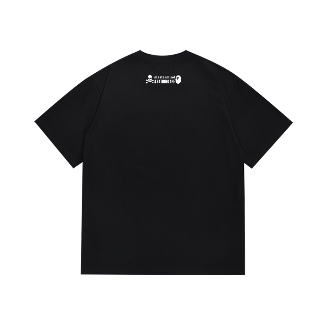 Bathing Shark and ape head print T-Shirt NextBlock