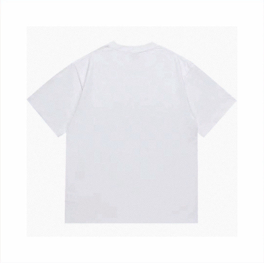 Bathing Shark and ape head print T Shirts NextBlock