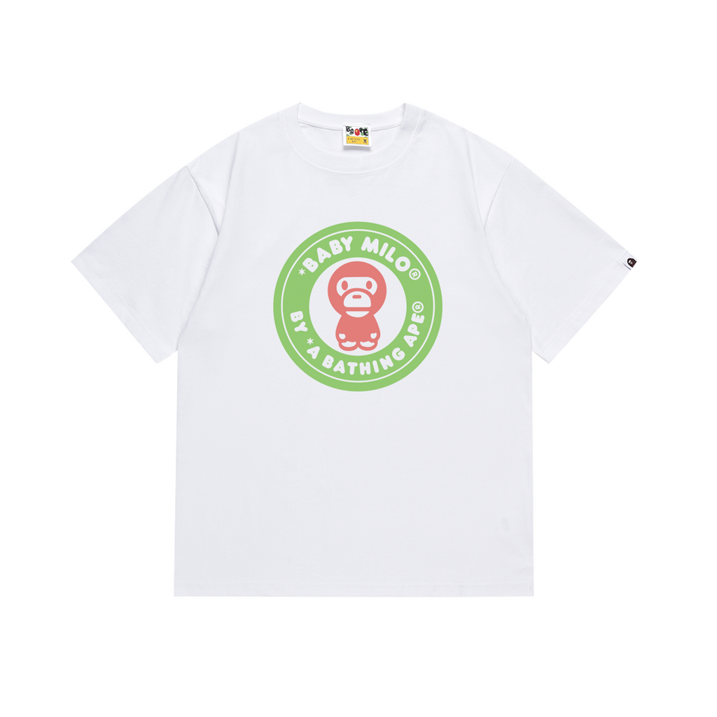 Bathing Shark and ape head print T Shirts NextBlock