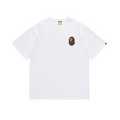Bathing Shark and ape head print T-Shirt NextBlock