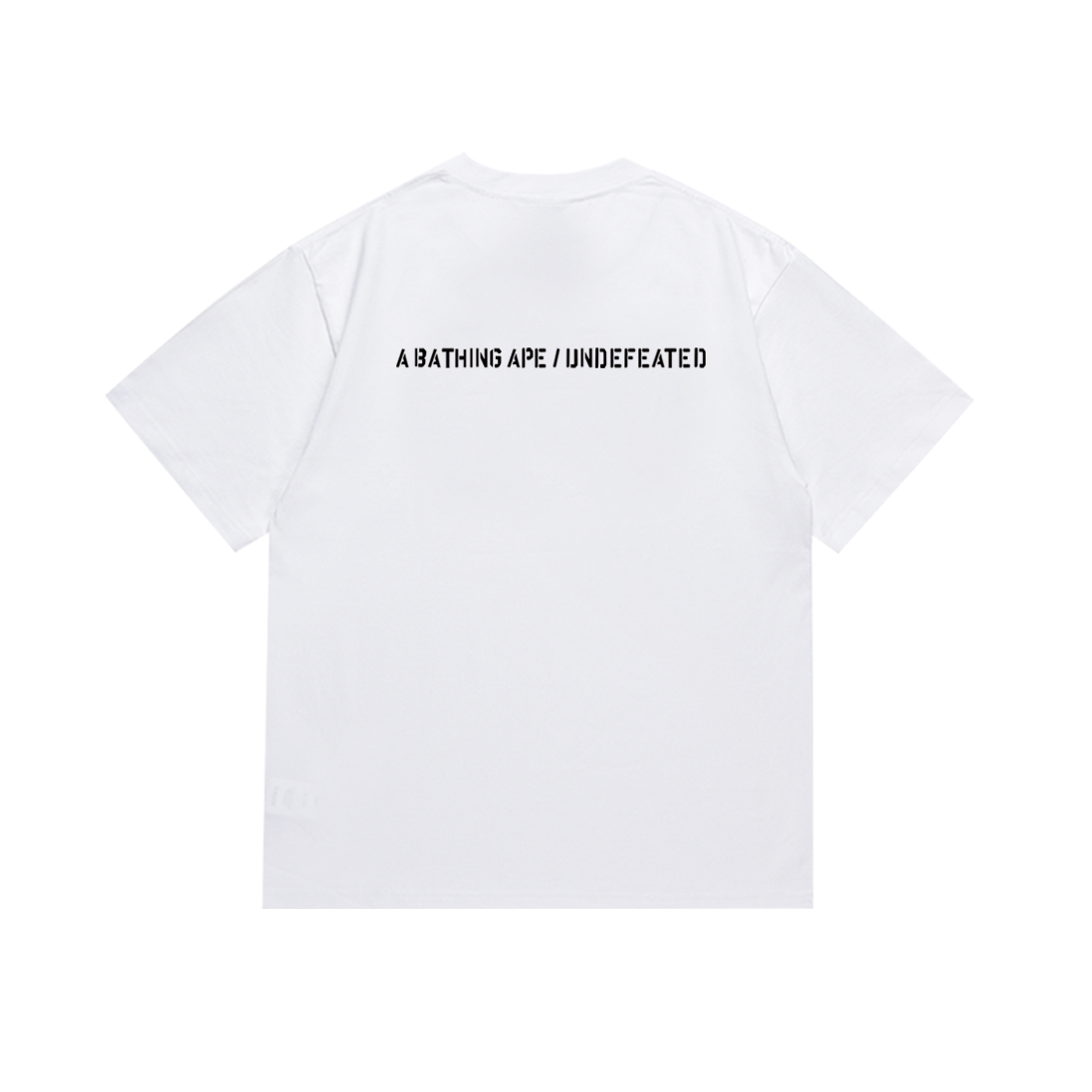 Bathing Shark and ape head print T-Shirt NextBlock