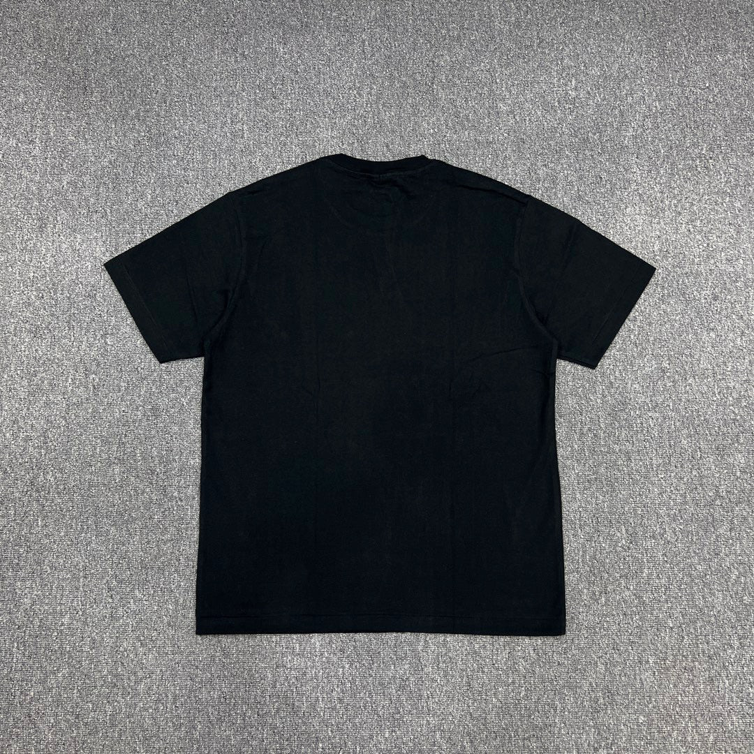 Bathing Shark and ape head print T-Shirt NextBlock