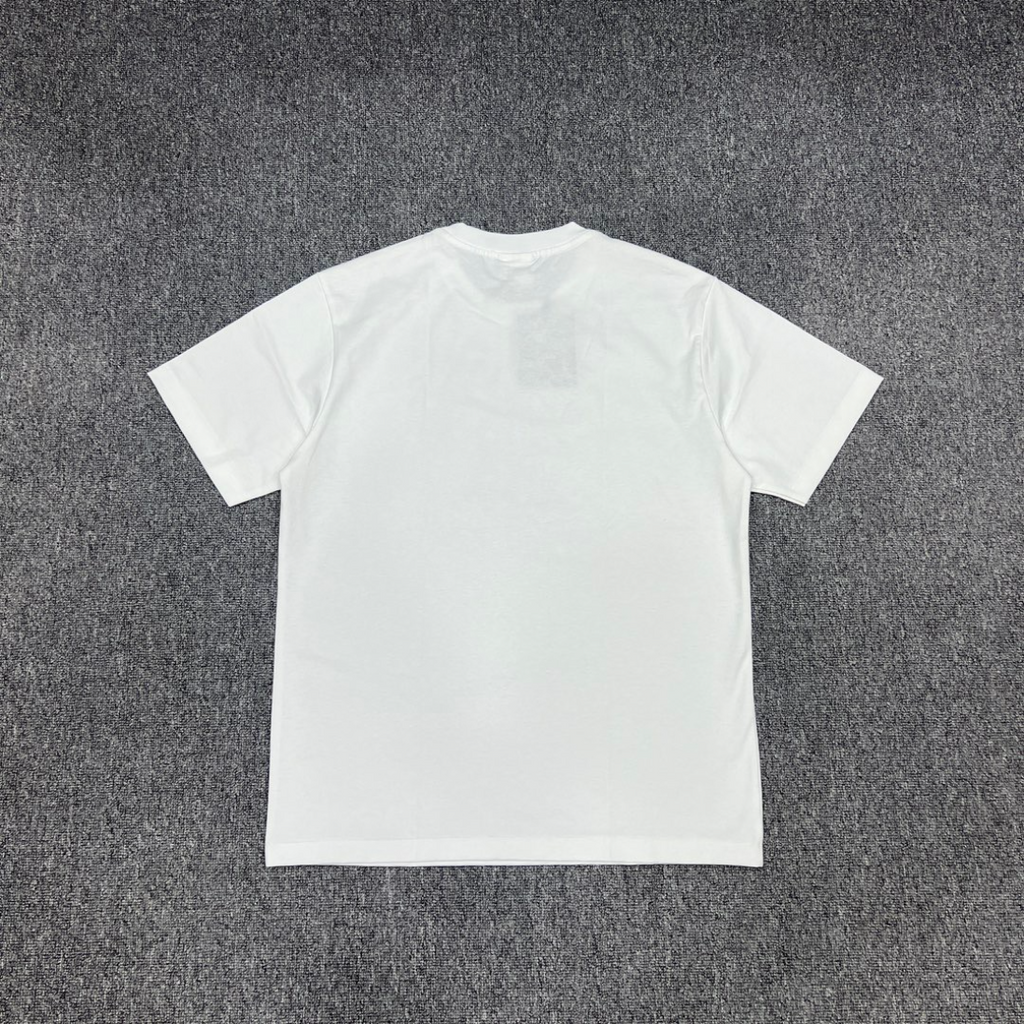 Bathing Shark and ape head print T-Shirt NextBlock