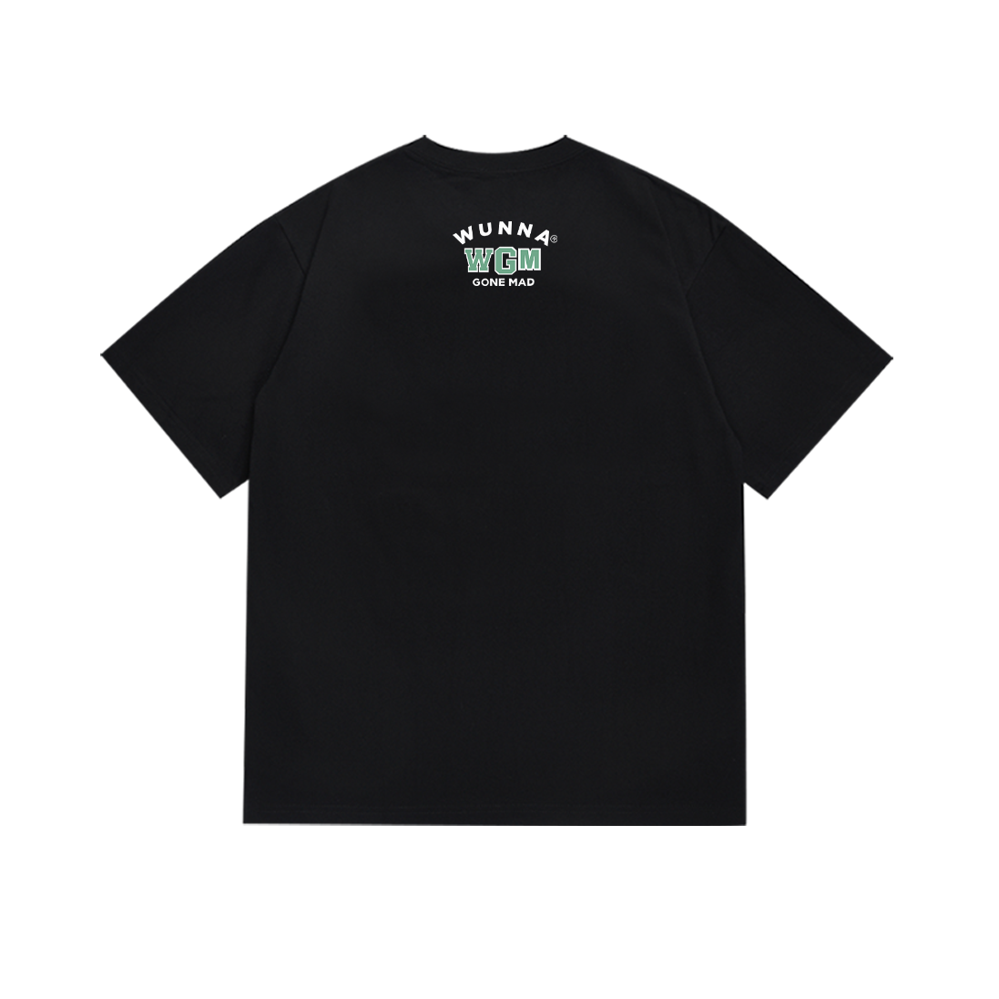 Bathing Shark and ape head print T-Shirt NextBlock