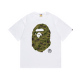Bathing Shark and ape head print T-Shirt NextBlock