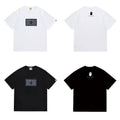 Bathing Shark and ape head print T Shirts NextBlock