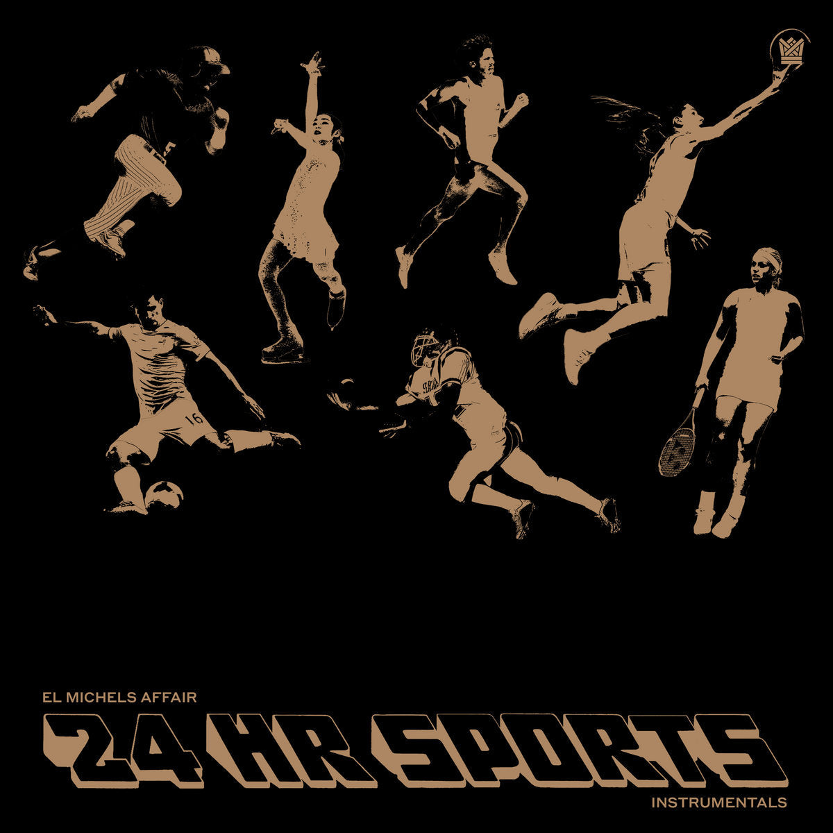 El Michels Affair - 24 Hr Sports Instrumentals (LP, field green vinyl)