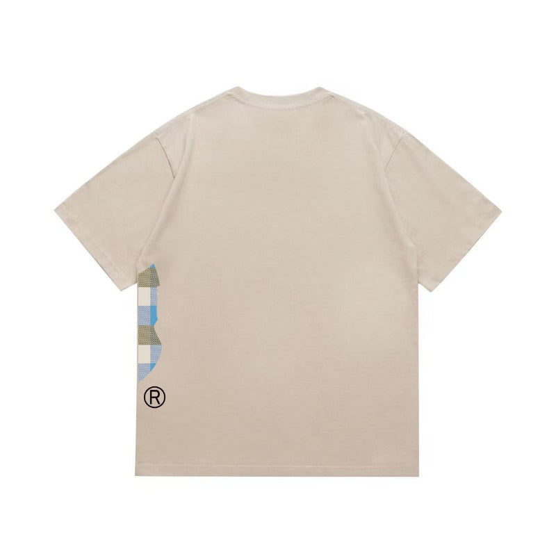 Bathing Shark and ape head print T Shirts NextBlock
