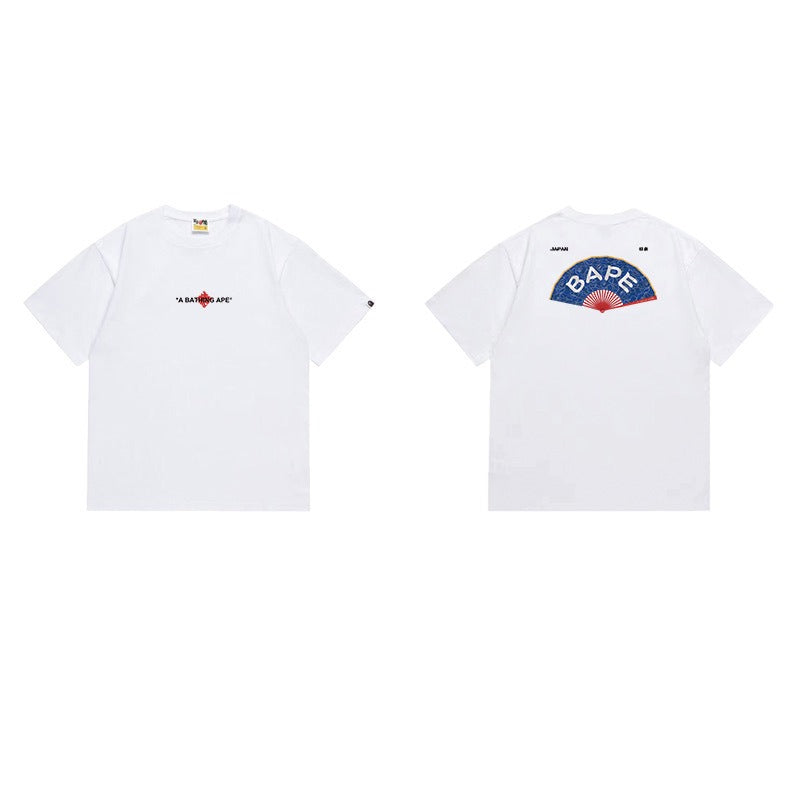 Bathing Shark and ape head print T Shirts NextBlock