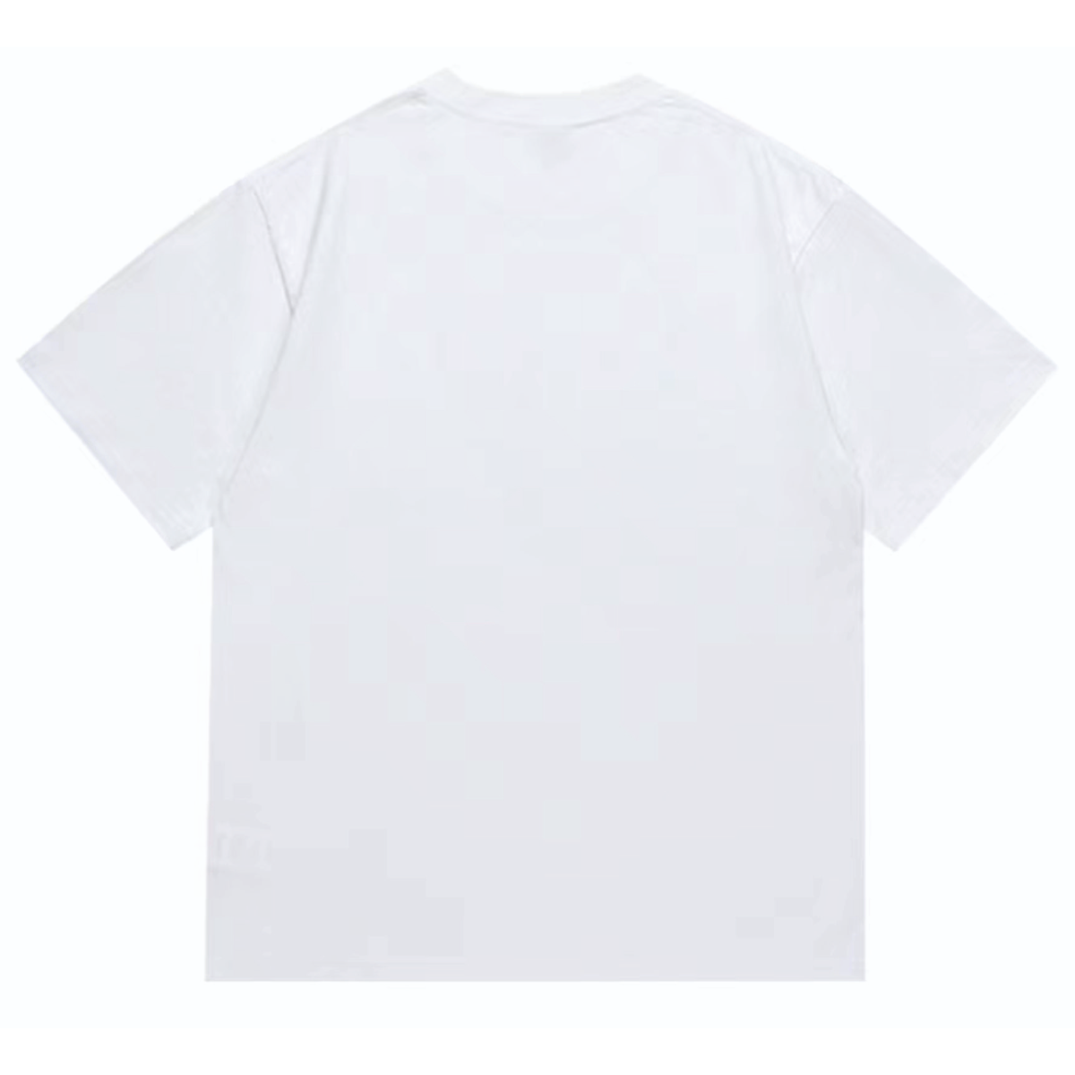 Bathing Shark and ape head print T-Shirt NextBlock