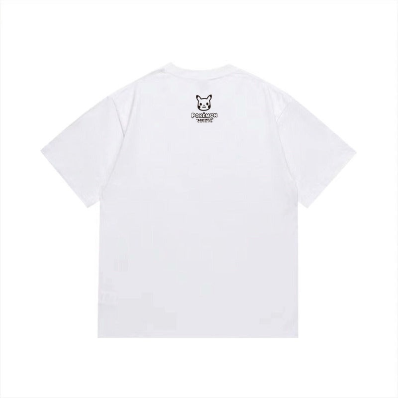 Bathing Shark and ape head print T Shirts NextBlock