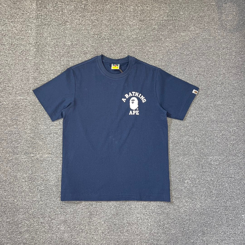 Bathing Shark and ape head print T-Shirt NextBlock