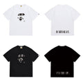 Bathing Shark and ape head print T Shirts NextBlock