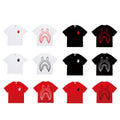 Bathing Shark and ape head print T-Shirt NextBlock