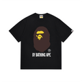 Bathing Shark and ape head print T Shirts NextBlock