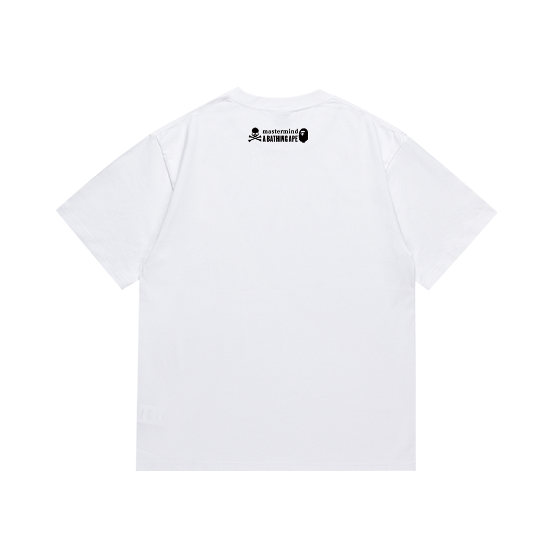 Bathing Shark and ape head print T-Shirt NextBlock