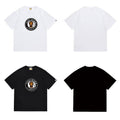 Bathing Shark and ape head print T Shirts NextBlock