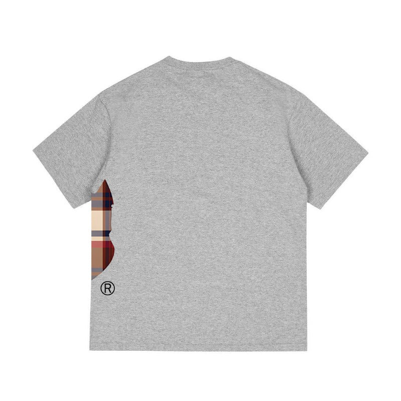 Bathing Shark and ape head print T Shirts NextBlock