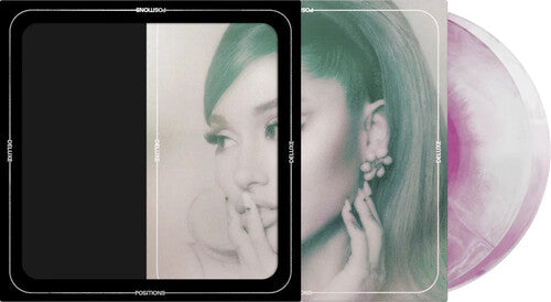 Ariana Grande - Positions (Limited Edition, Periwinkle & Clear Swirl Vinyl LP) [Import]