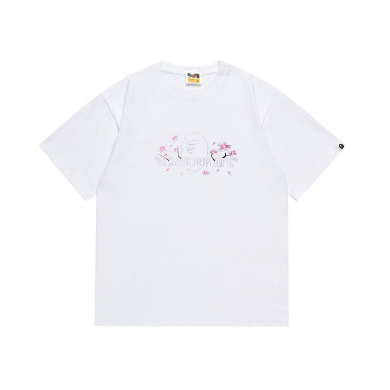 Bathing Shark and ape head print T Shirts NextBlock