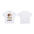 Bathing Shark and ape head print T-Shirt NextBlock