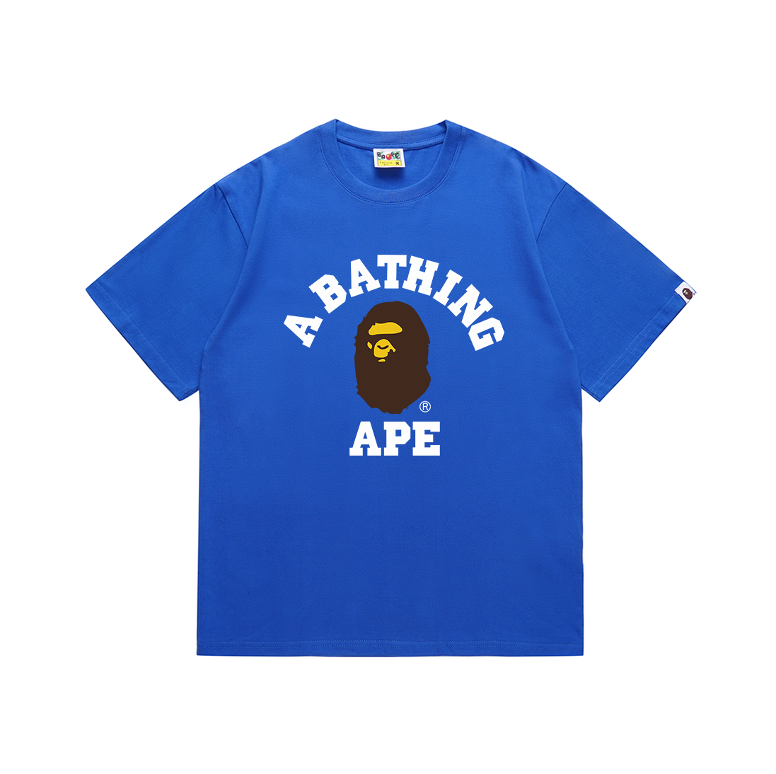 Bathing Shark and ape head print T Shirts NextBlock