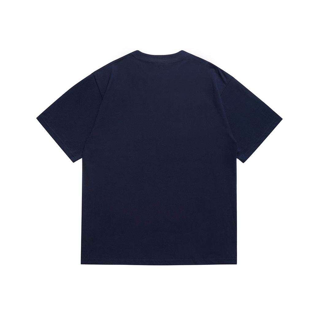 Bathing Shark and ape head print T-Shirt NextBlock