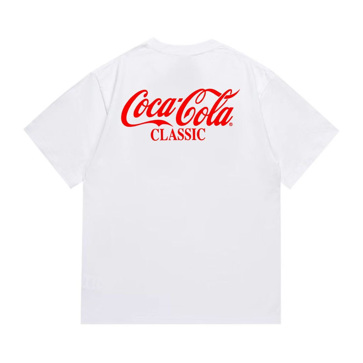 Bathing Shark and ape head print T-Shirt NextBlock
