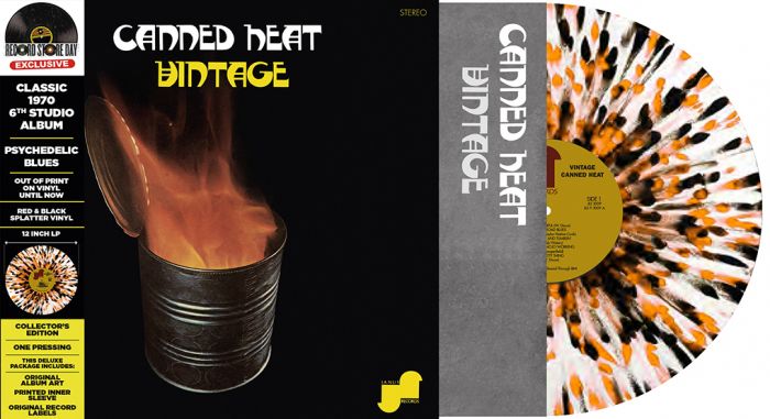 Canned Heat - Vintage (LP, Red/Black Splatter)