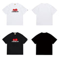 Bathing Shark and ape head print T Shirts NextBlock