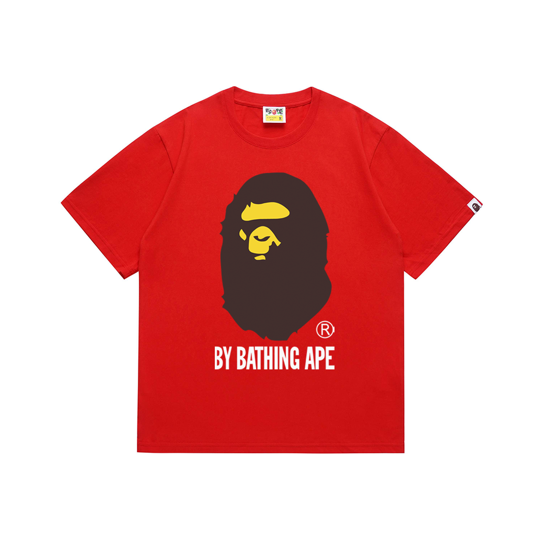 Bathing Shark and ape head print T Shirts NextBlock