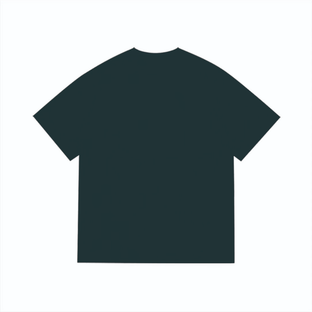 Bathing Shark and ape head print T-Shirt NextBlock