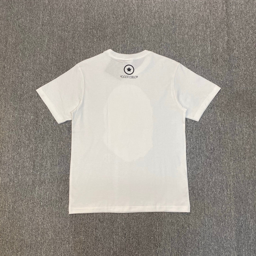 Bathing Shark and ape head print T-Shirt NextBlock