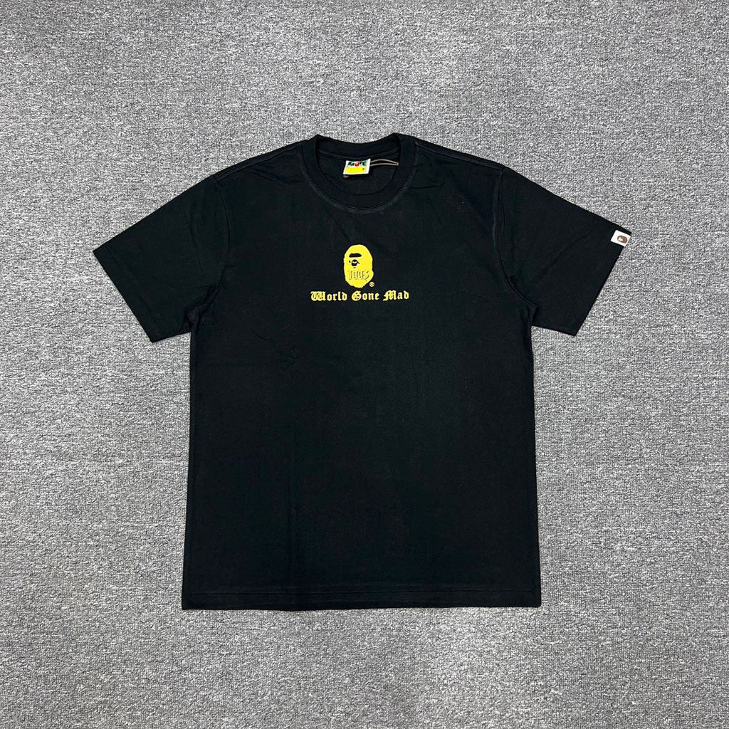Bathing Shark and ape head print T-Shirt NextBlock